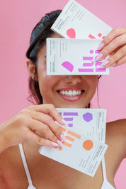 מדבקות להלבנת שיניים בטעמים